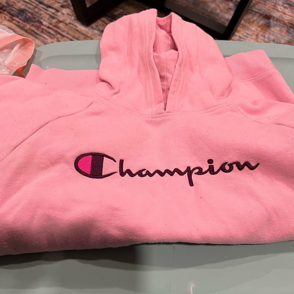 Girls Champion Hooded sweated shirt